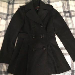 Charcoal Wool Coat
